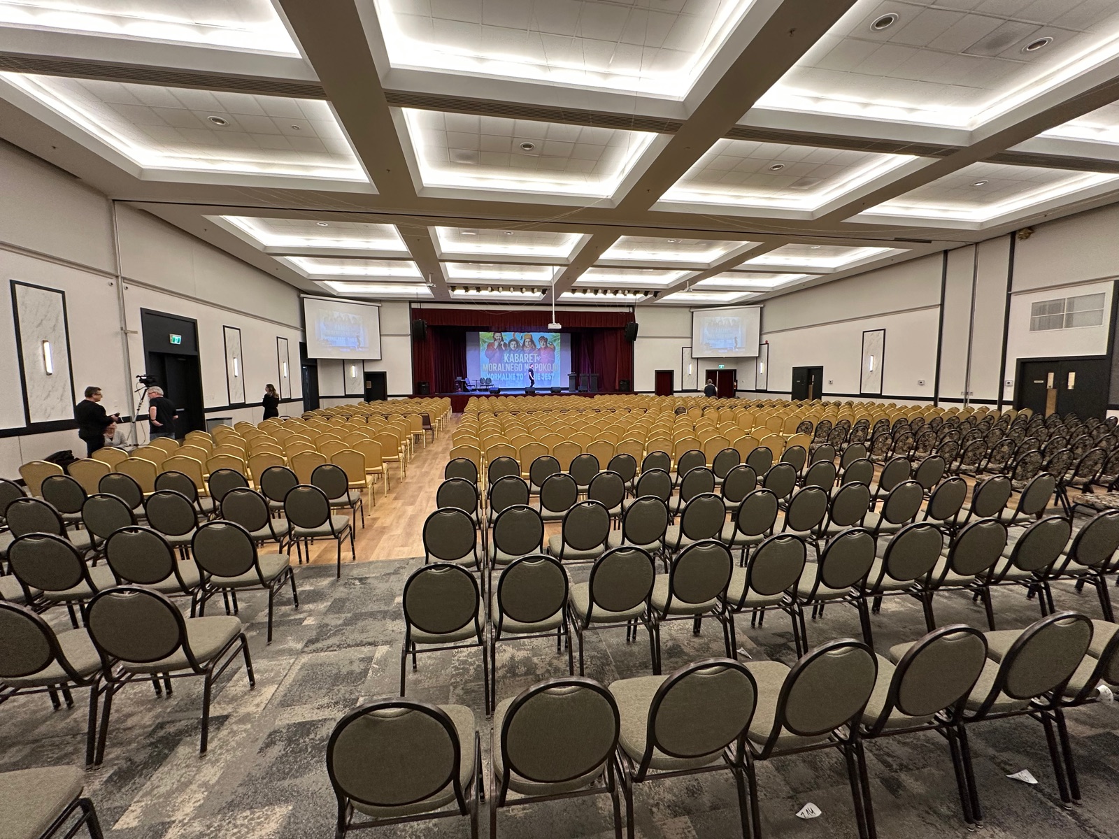 The Great Hall arranged for a large conference